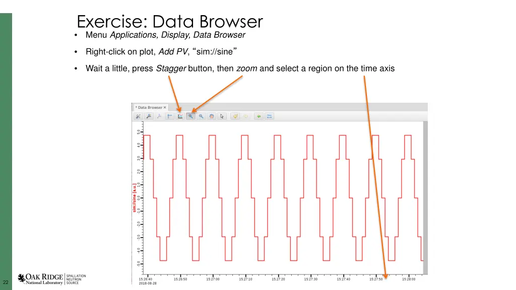 exercise data browser menu applications display