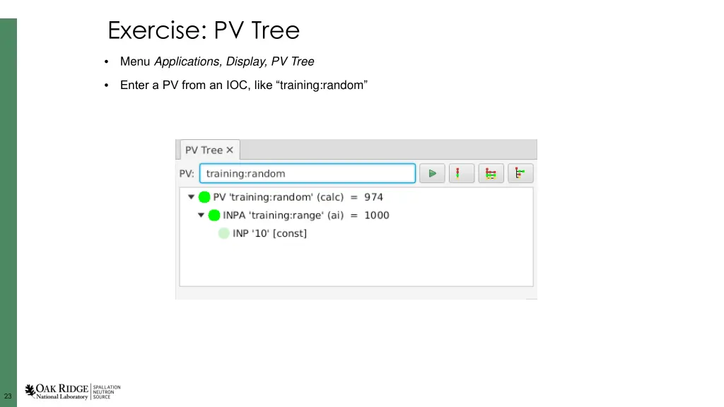 exercise pv tree