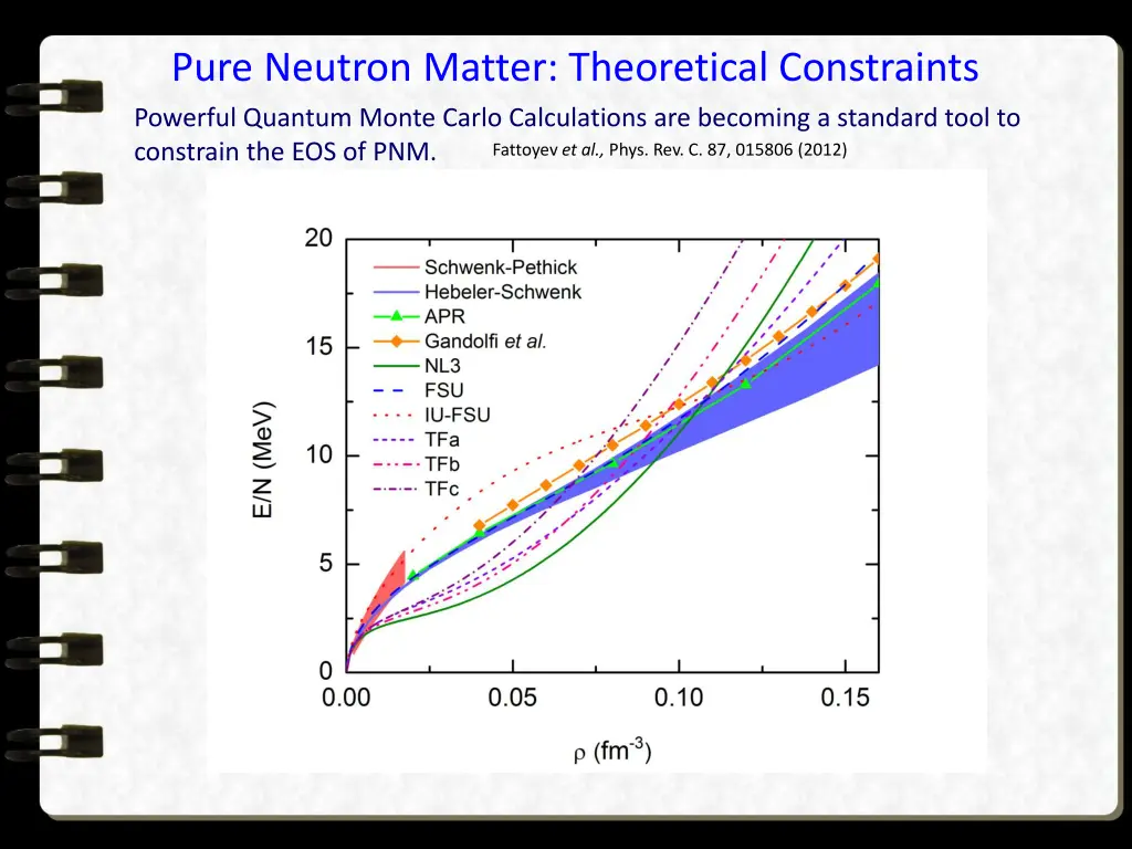 pure neutron matter theoretical constraints