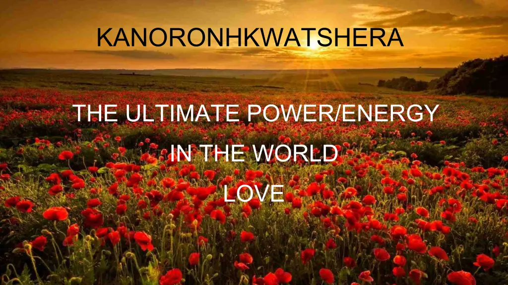 kanoronhkwatshera