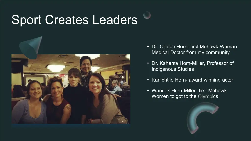 sport creates leaders