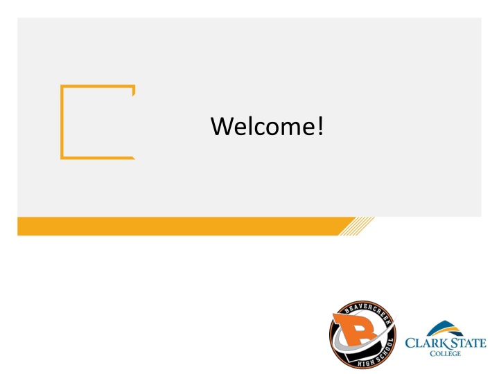welcome
