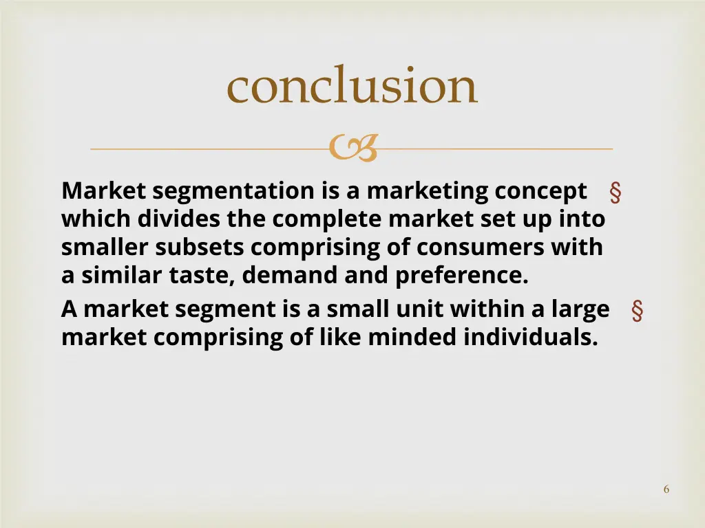 conclusion