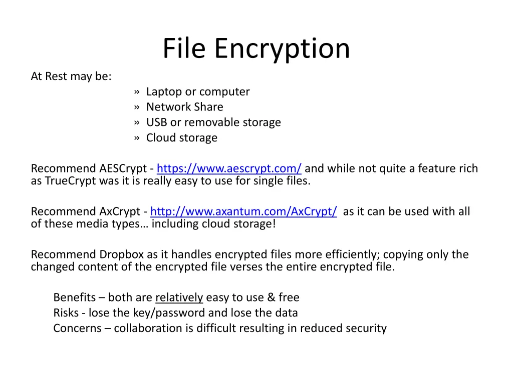 file encryption
