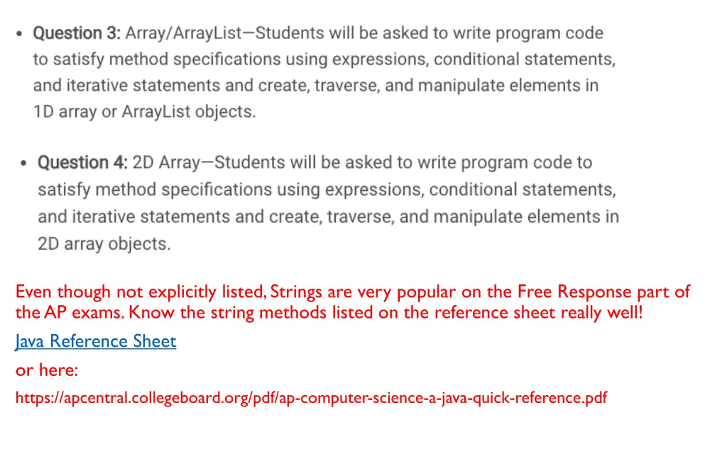 even though not explicitly listed strings