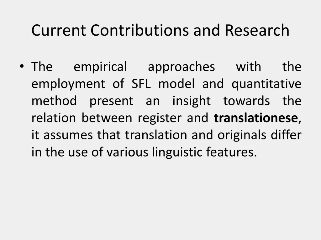 current contributions and research 3