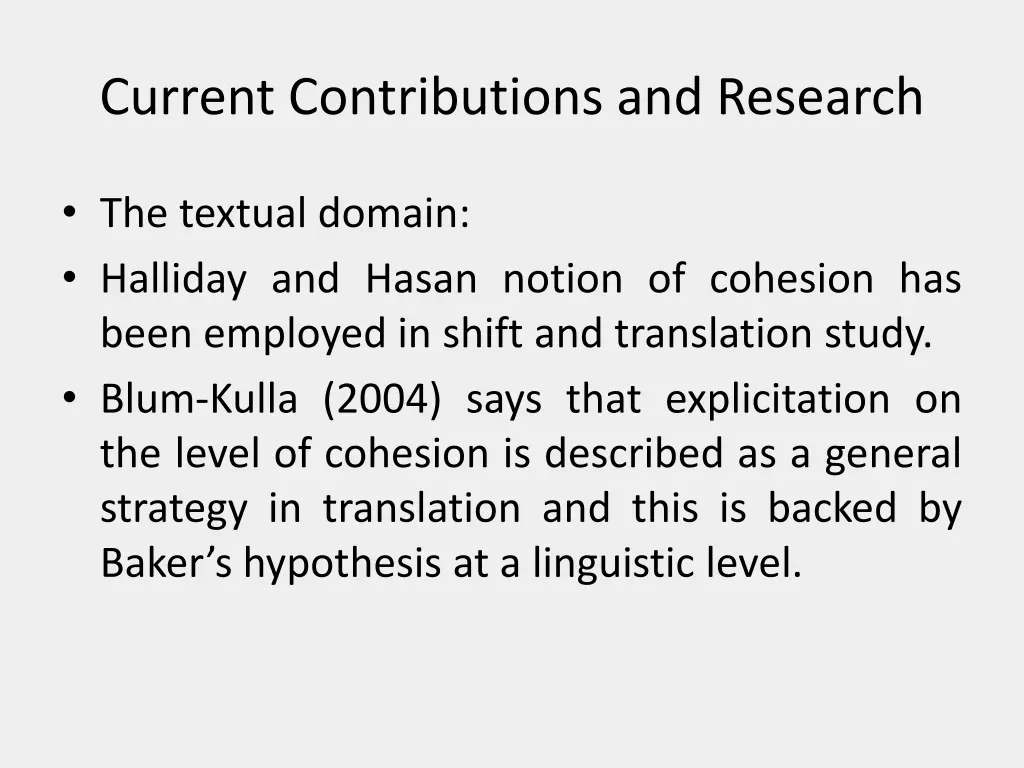 current contributions and research 6