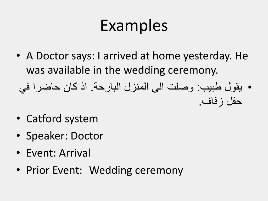 examples