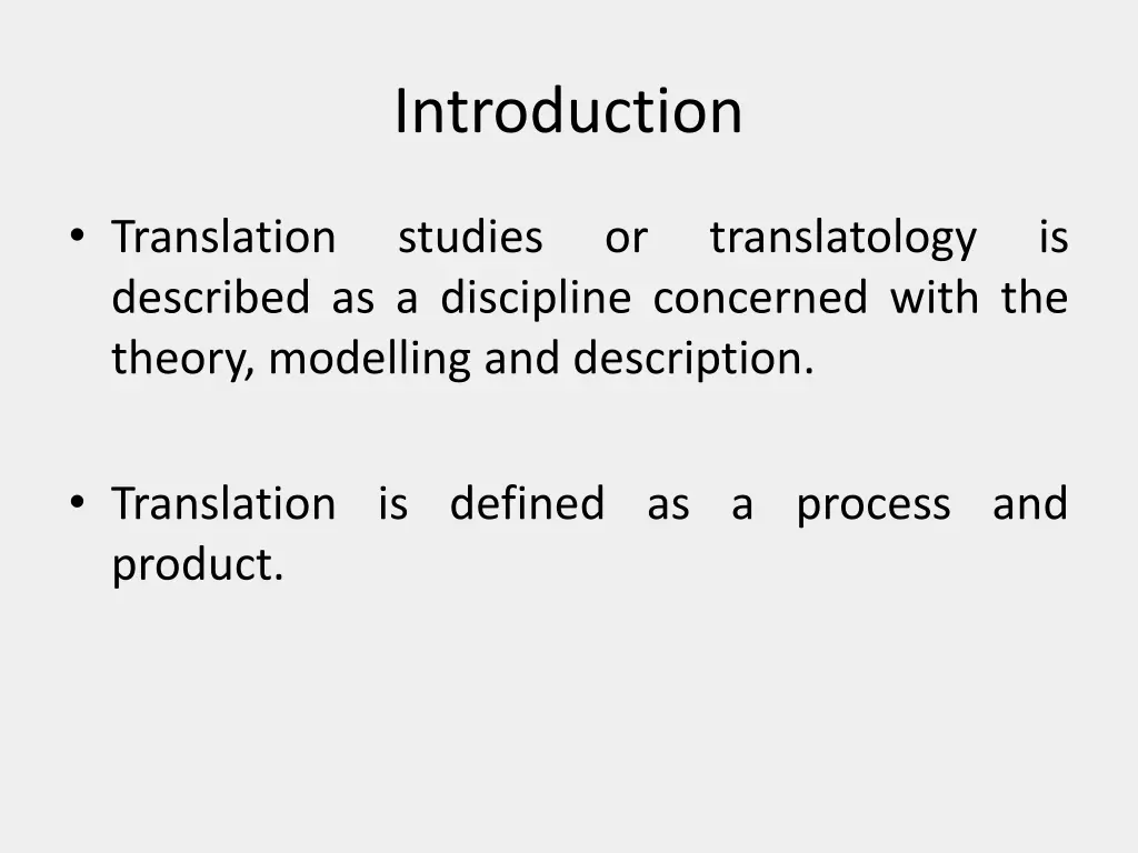 introduction