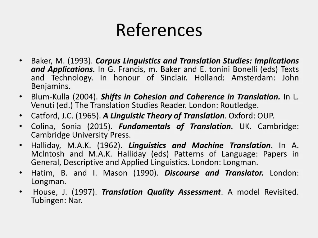 references