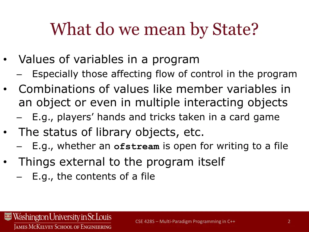 what do we mean by state