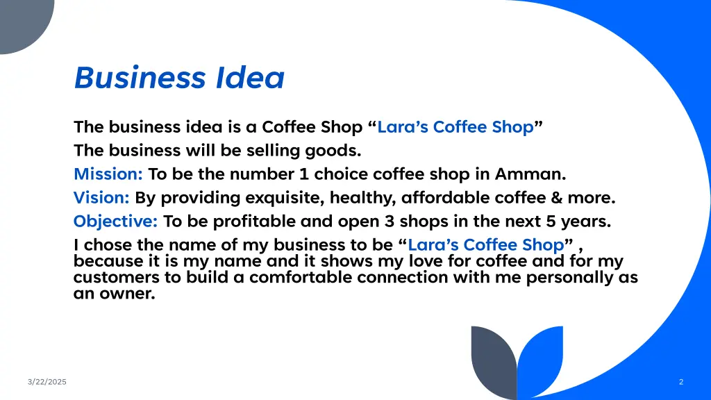 business idea