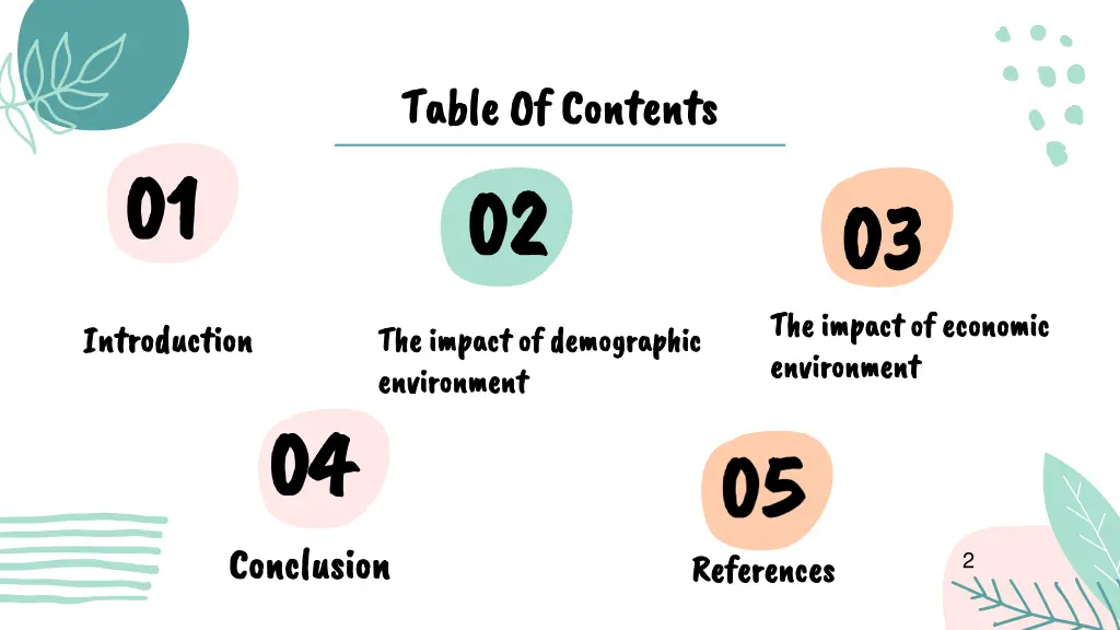 table of contents table of contents 02 02
