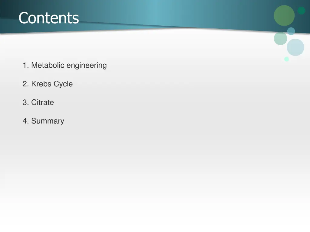 contents