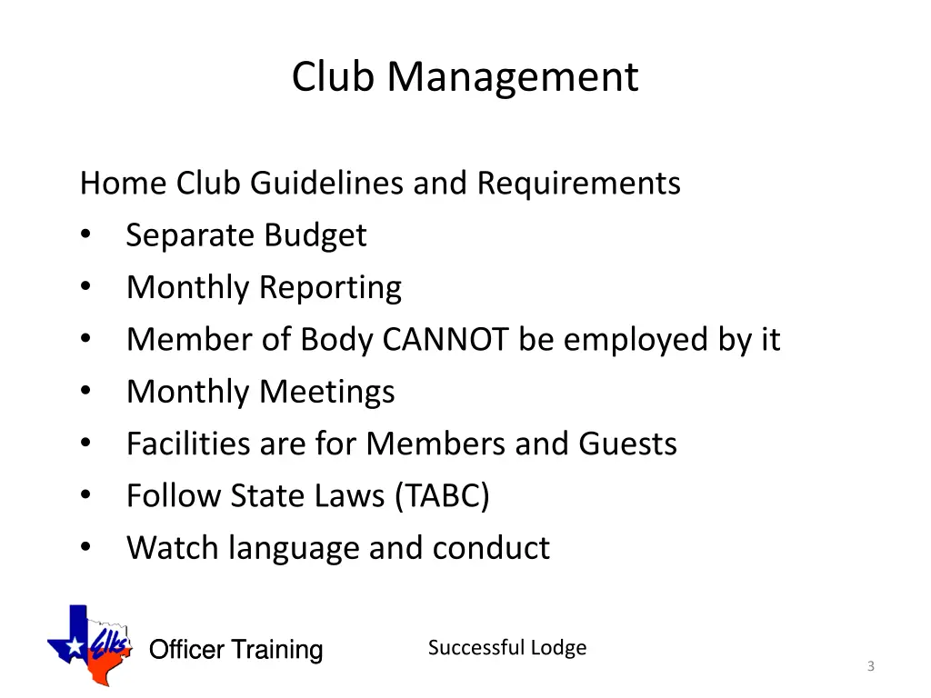 club management 2