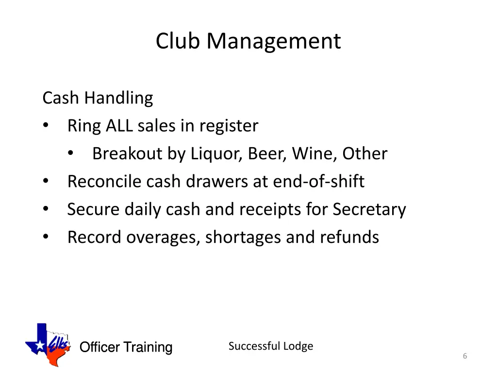 club management 5