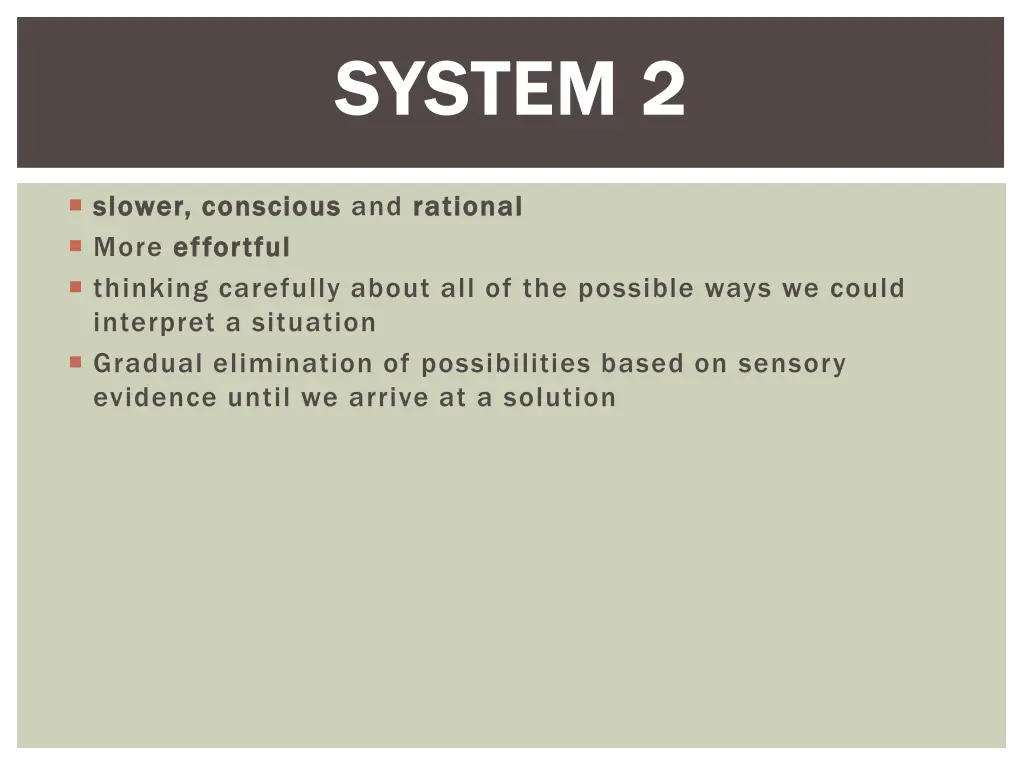 system 2 system 2