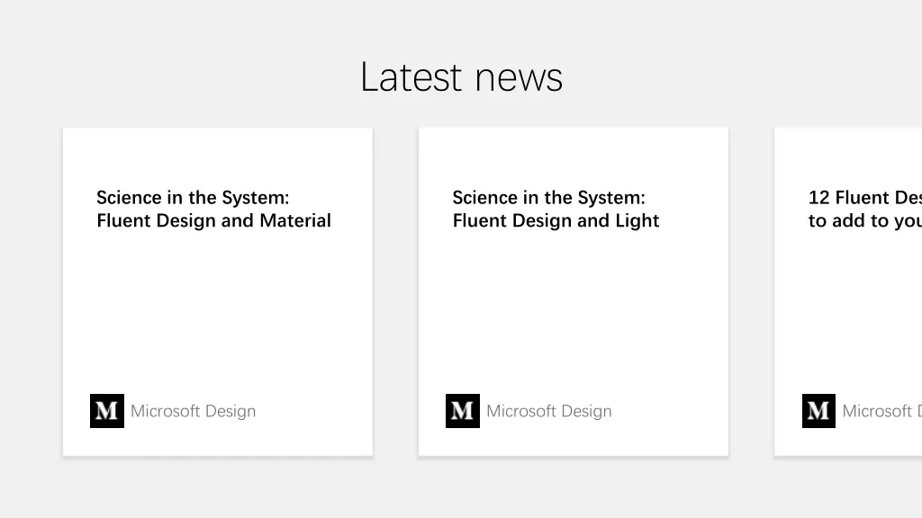 latest news