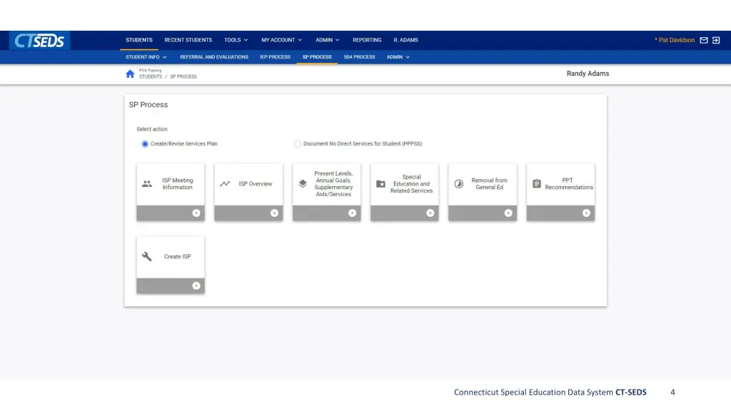 connecticut special education data system ct seds 1