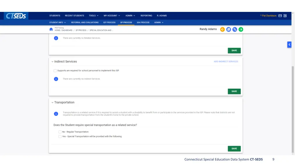 connecticut special education data system ct seds 6