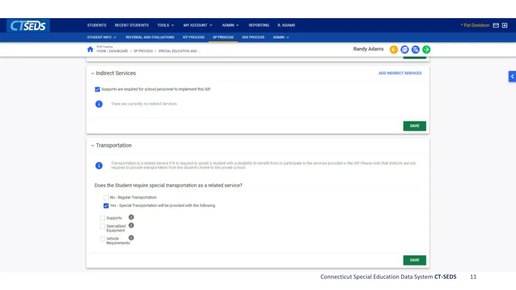 connecticut special education data system ct seds 8