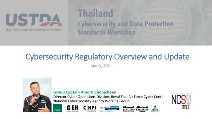 cybersecurity regulatory overview and update