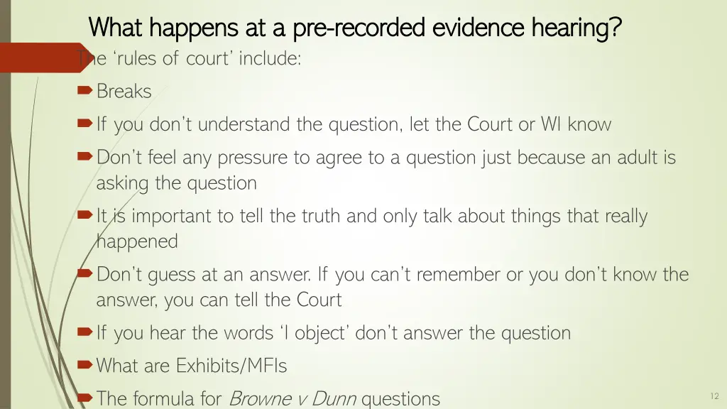 what happens at a pre what happens 1