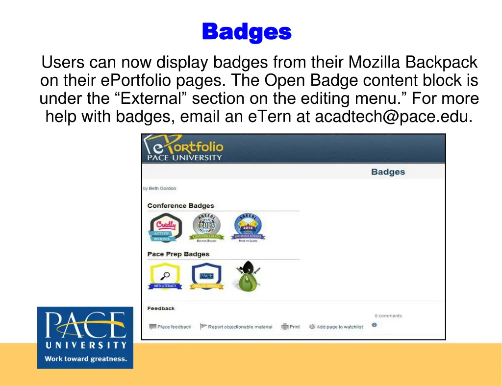 badges badges