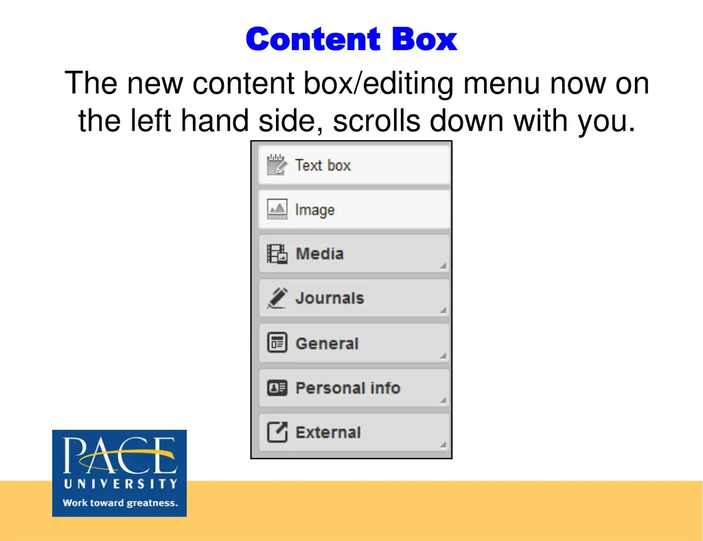 content box content box
