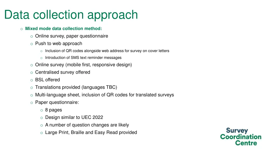 data collection approach
