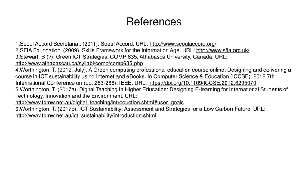 references
