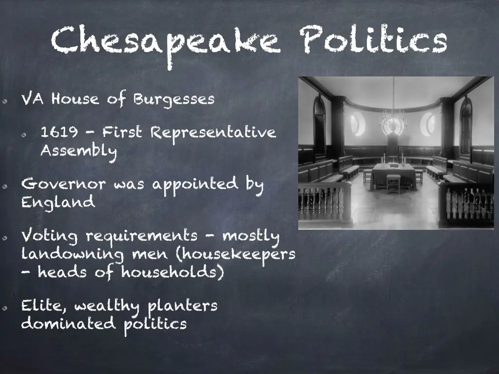 chesapeake politics