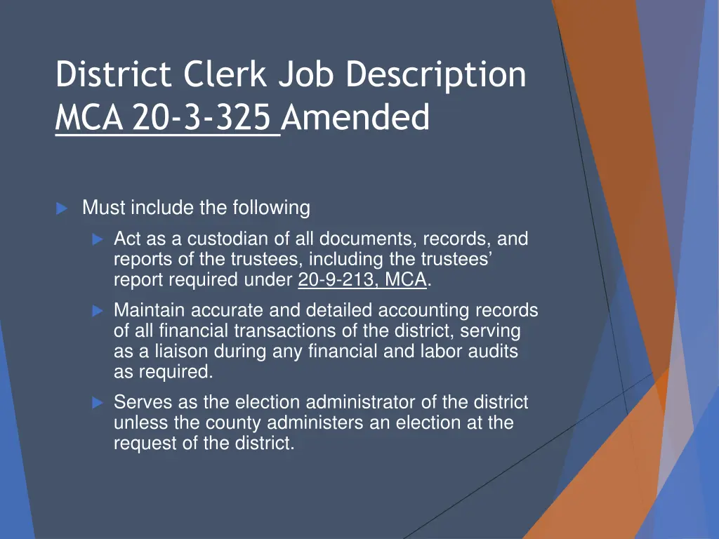 district clerk job description 1
