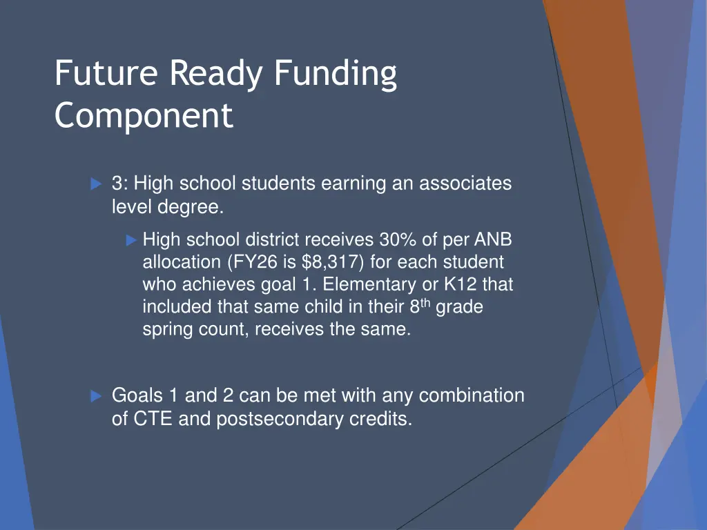 future ready funding component 2