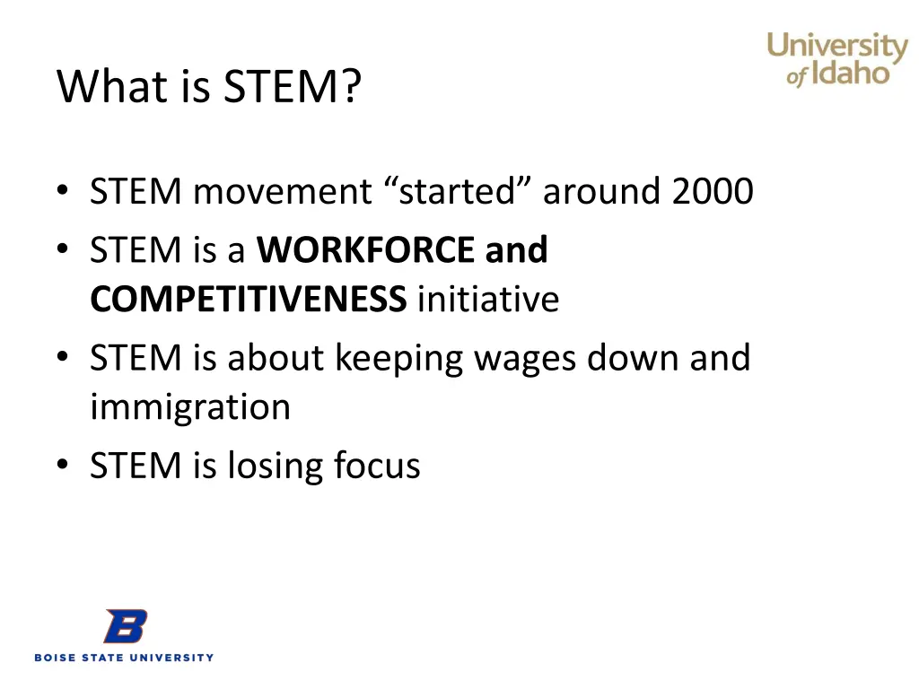 what is stem