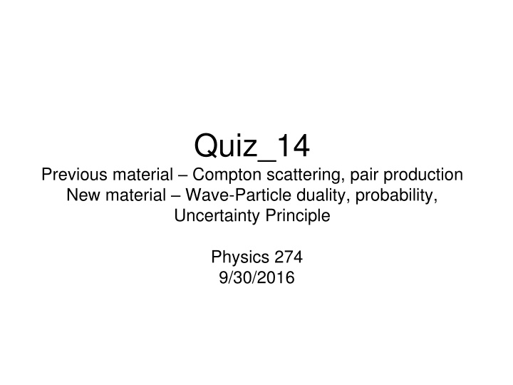 quiz 14