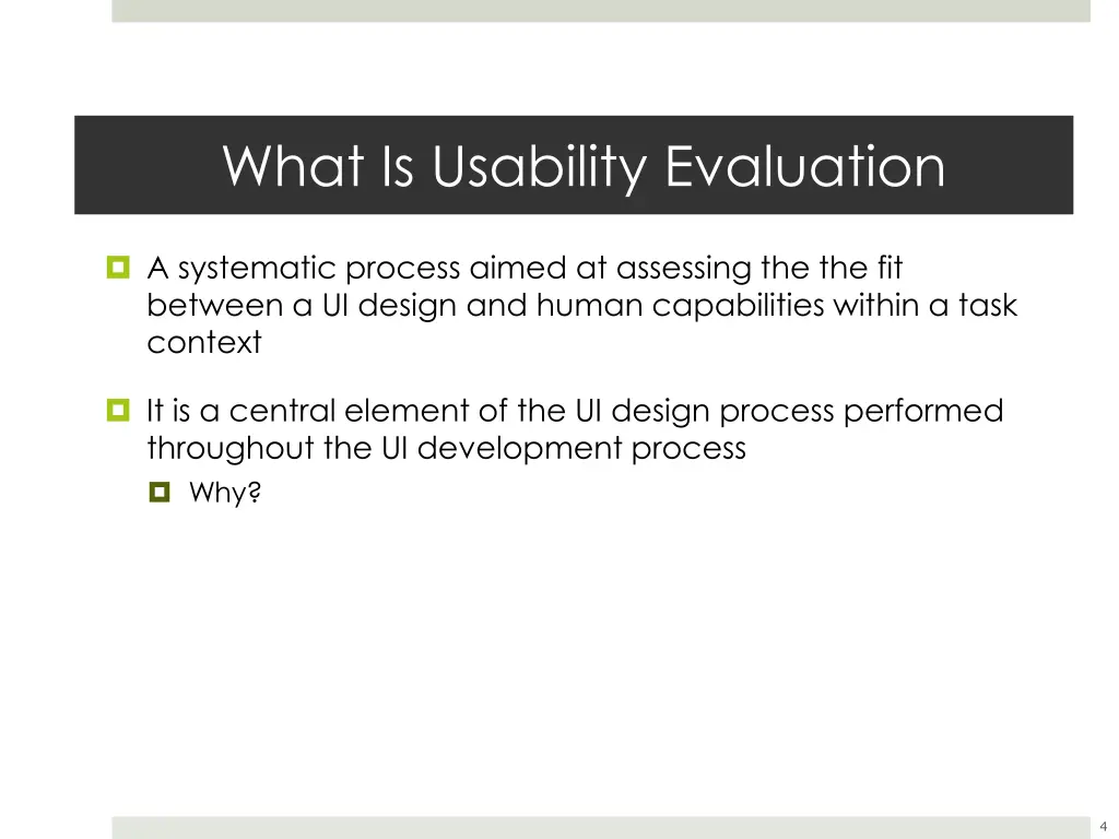 what is usability evaluation