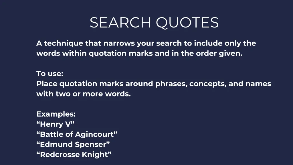 search quotes