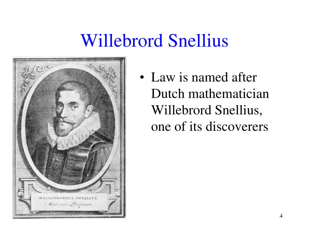 willebrord snellius