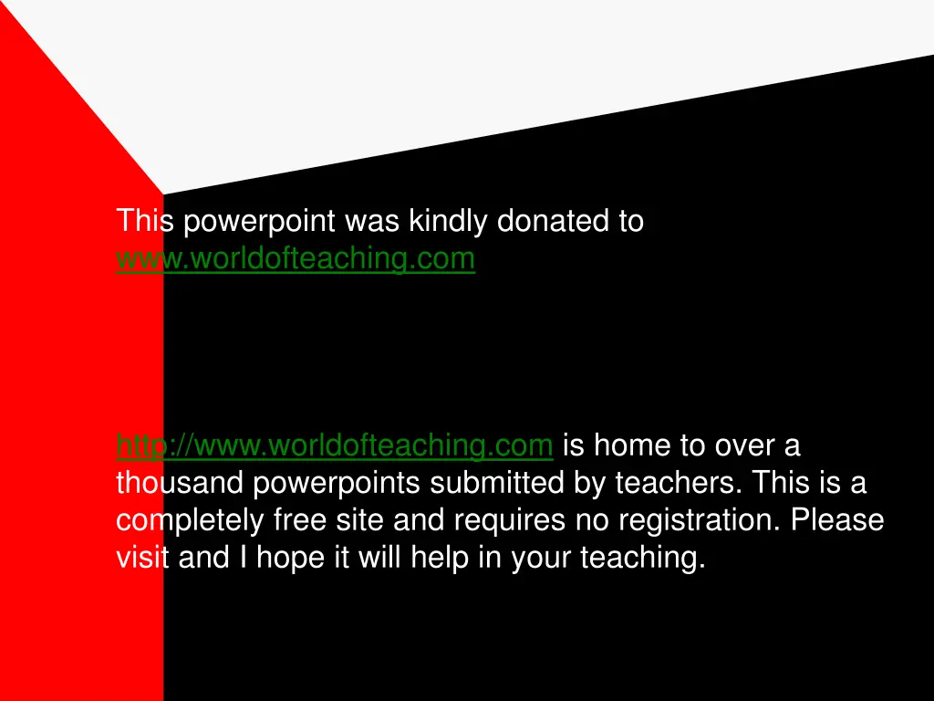 this powerpoint was kindly donated