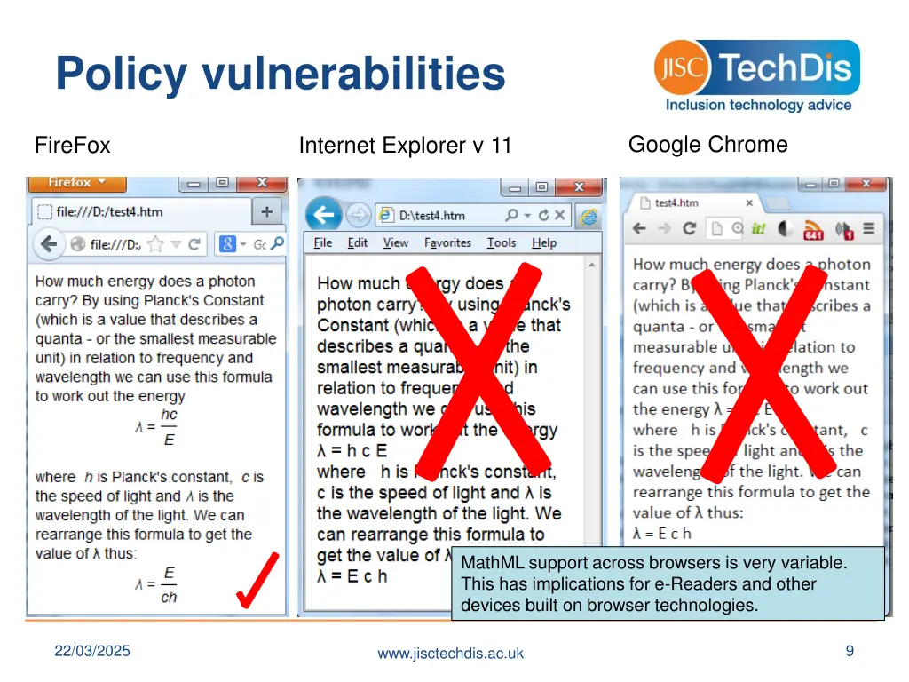 policy vulnerabilities