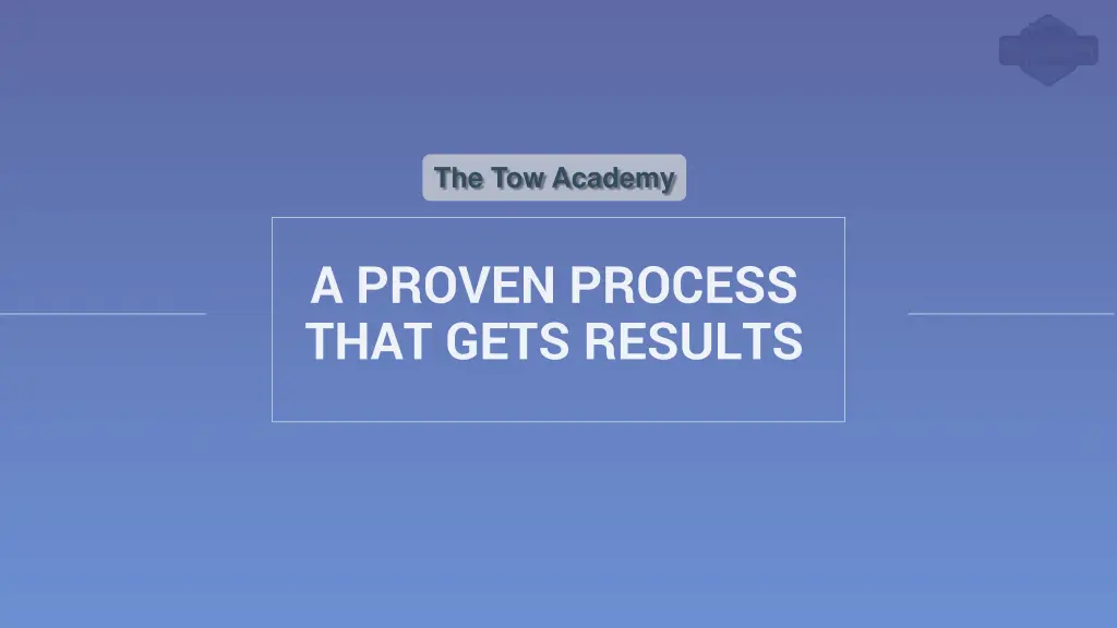 the tow academy