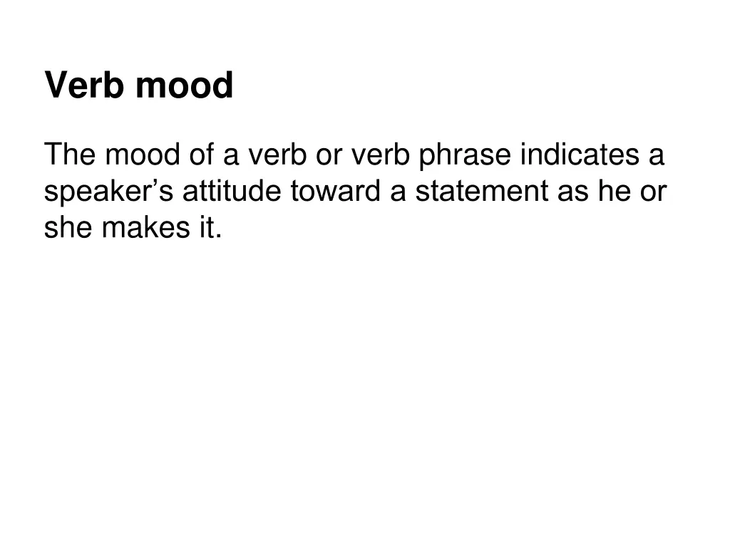 verb mood 2