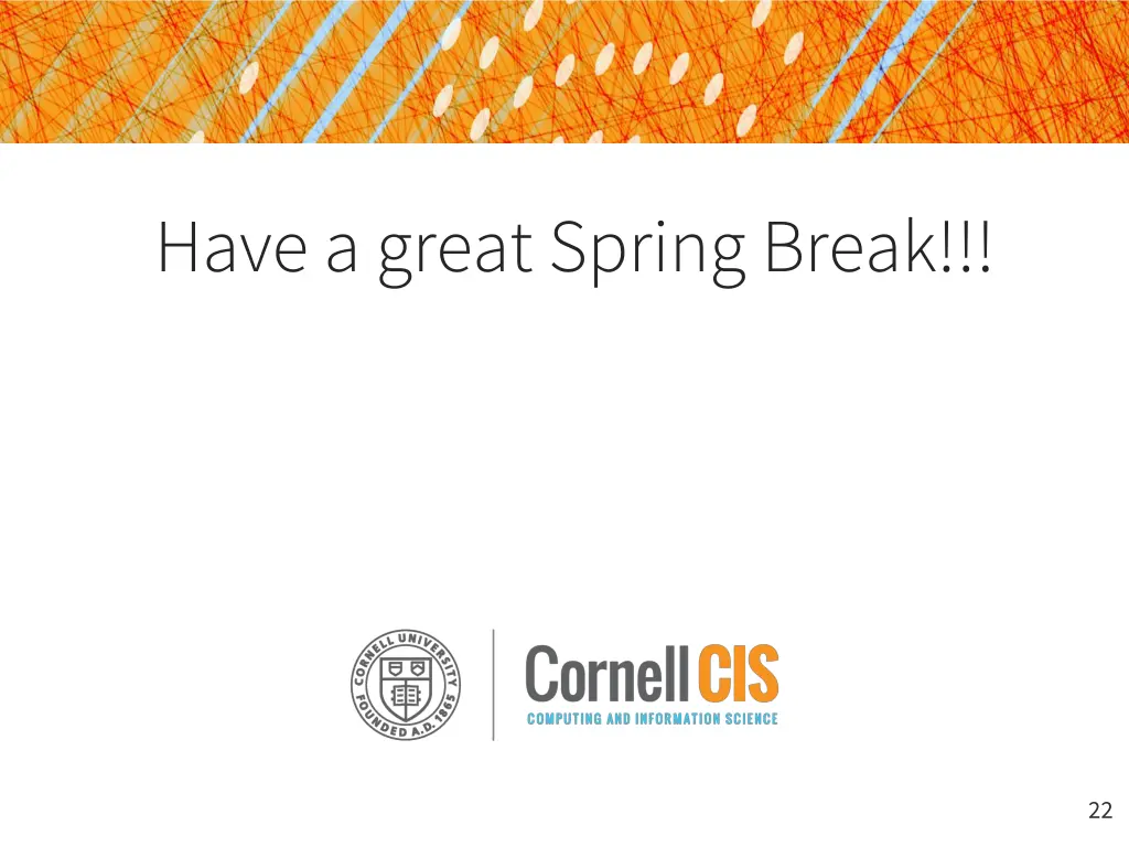 have a great spring break