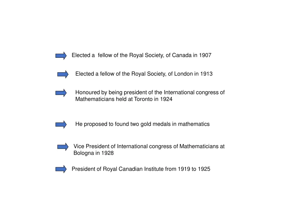elected a fellow of the royal society of canada