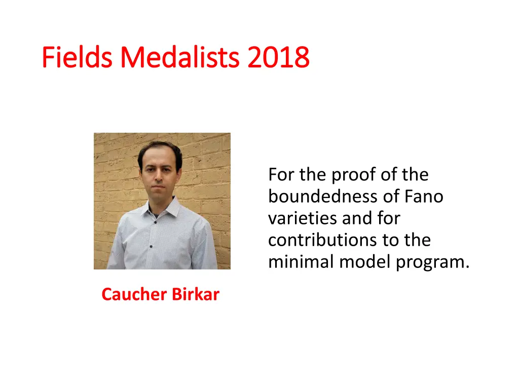 fields medalists 2018 fields medalists 2018