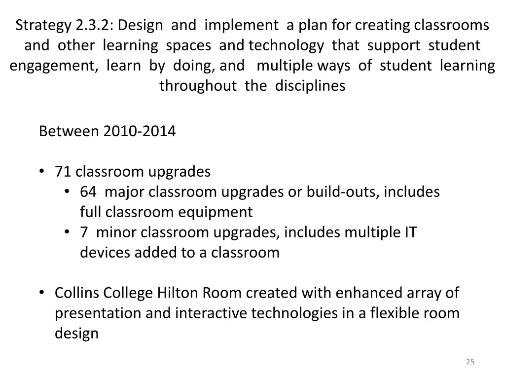strategy 2 3 2 design and implement a plan