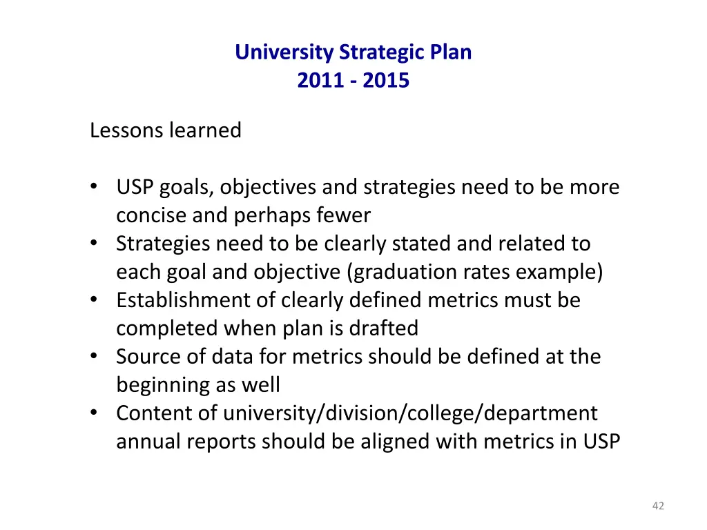university strategic plan 2011 2015 3