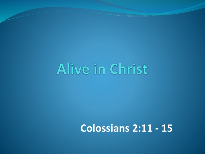 colossians 2 11 15