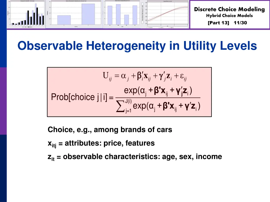 discrete choice modeling hybrid choice models 10